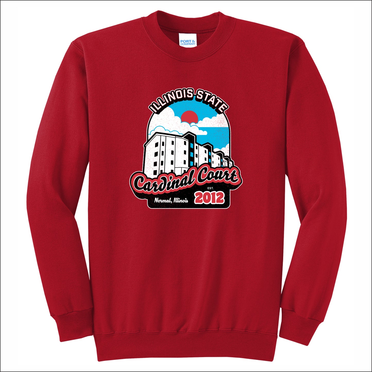 ISU Housing Crewneck Sweatshirt - Cardinal Court