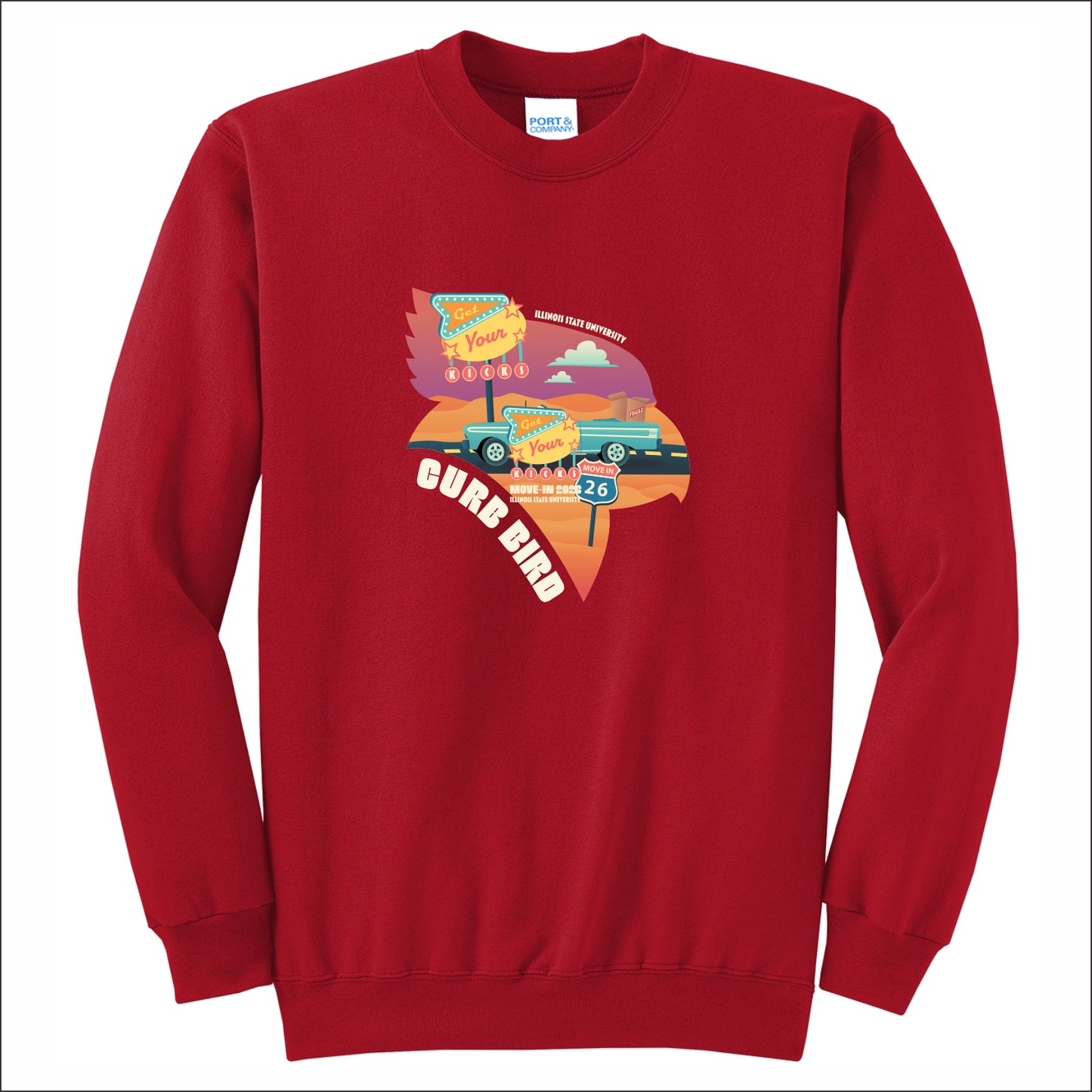 ISU Housing Crewneck Sweatshirt - Curb Bird