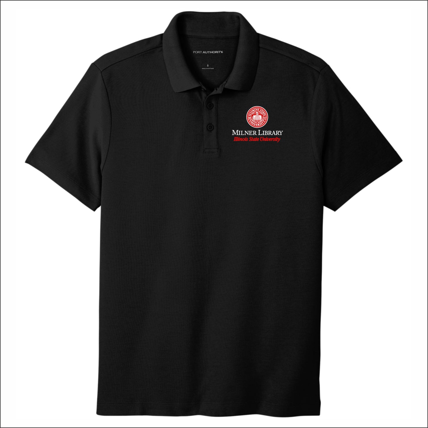 ISU Milner Library SuperPro React Pique Polo