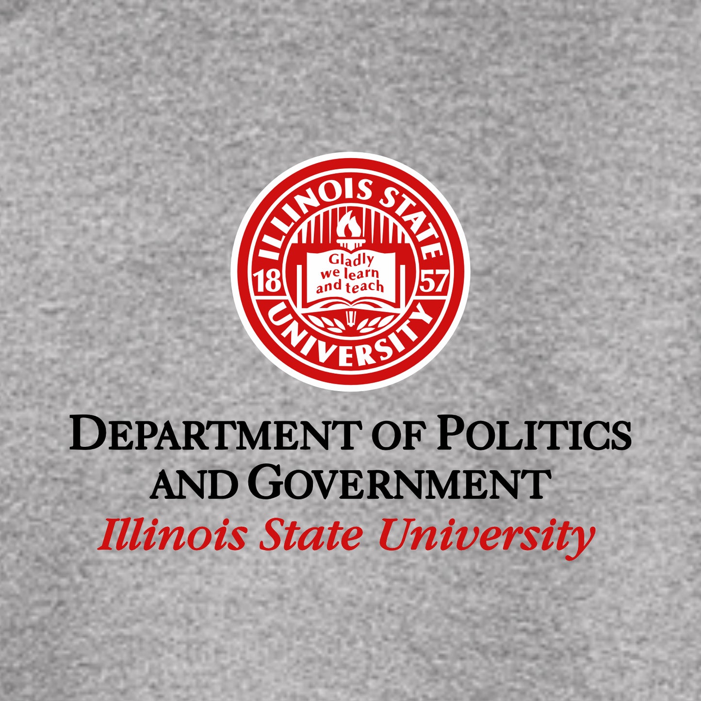 ISU Politics and Gov 1/4 Zip Sweatshirt