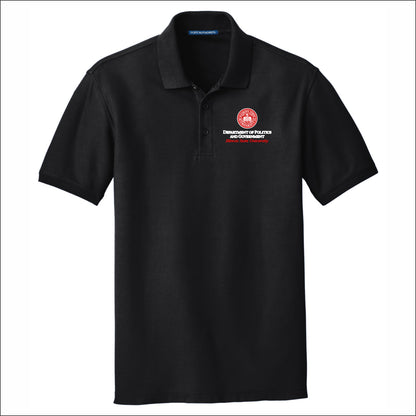 ISU Politics and Gov Classic Pique Short Sleeve Polo Shirt