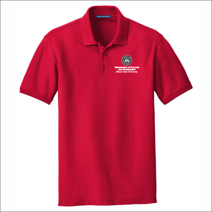 ISU Politics and Gov Classic Pique Short Sleeve Polo Shirt