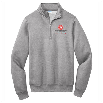 ISU Politics and Gov 1/4 Zip Sweatshirt