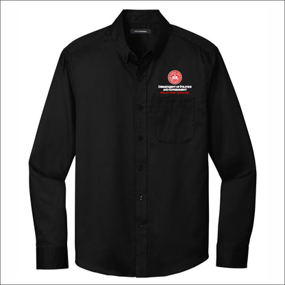 ISU Politics and Gov Long Sleeve SuperPro React Twill