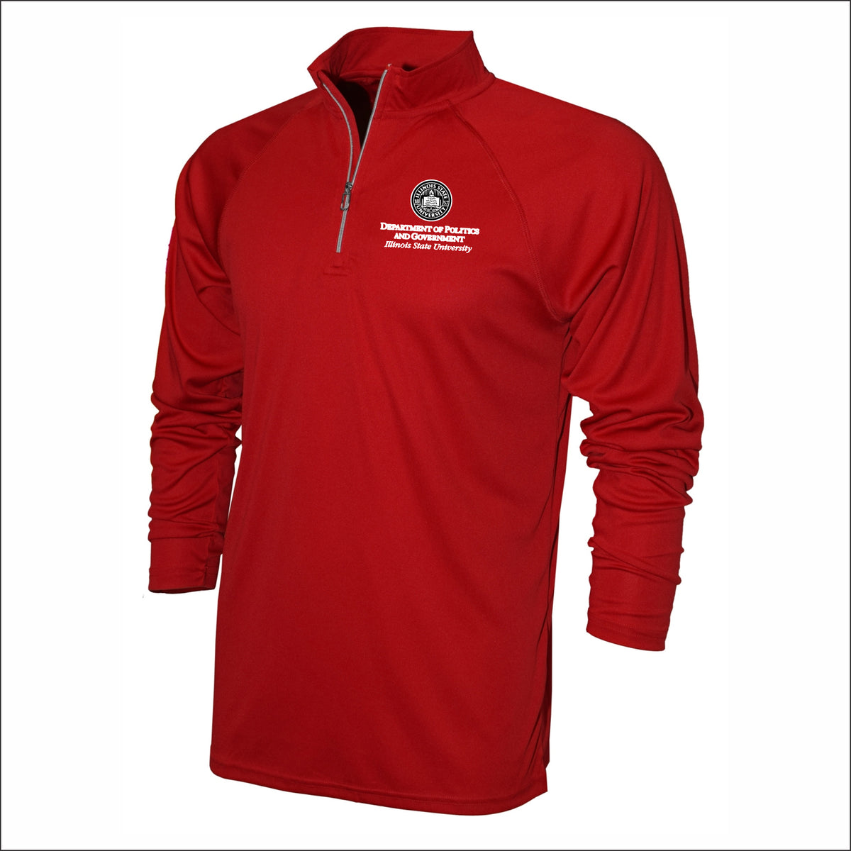ISU Politics and Gov Performance Long Sleeve 1/4 Zip