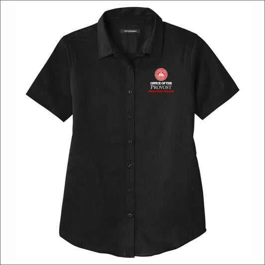 ISU Provost Ladies Short Sleeve SuperPro React Twill