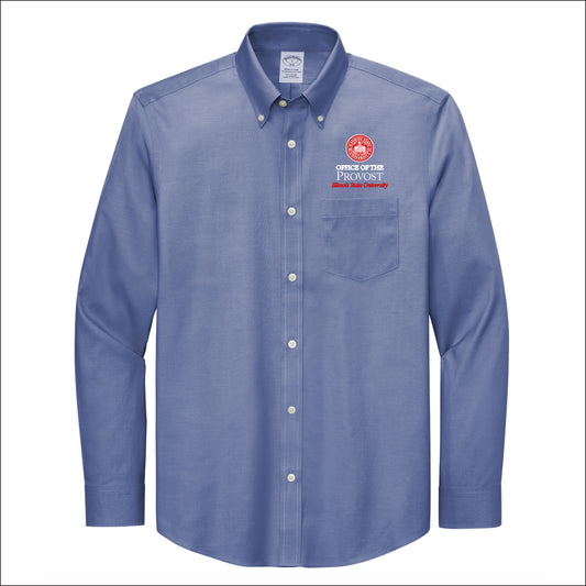 ISU Provost Wrinkle-Free Stretch Pinpoint Long Sleeve Shirt - Tall Sizes Available