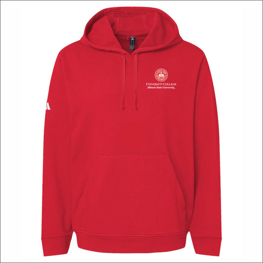 University College Adidas Fleece Hooded Sweatshirt