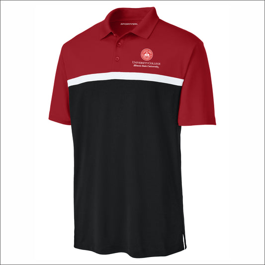 University College Micropique UV Colorblock Polo Shirt
