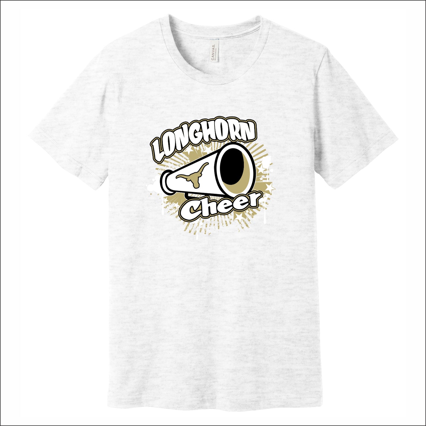 Inola Youth Cheer Soft Jersey Short Sleeve T-shirt - Design A