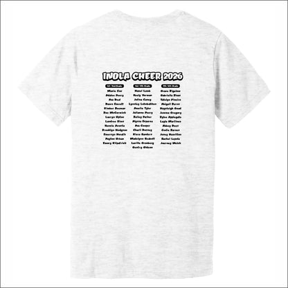 Inola Youth Cheer Soft Jersey Short Sleeve T-shirt - Design A