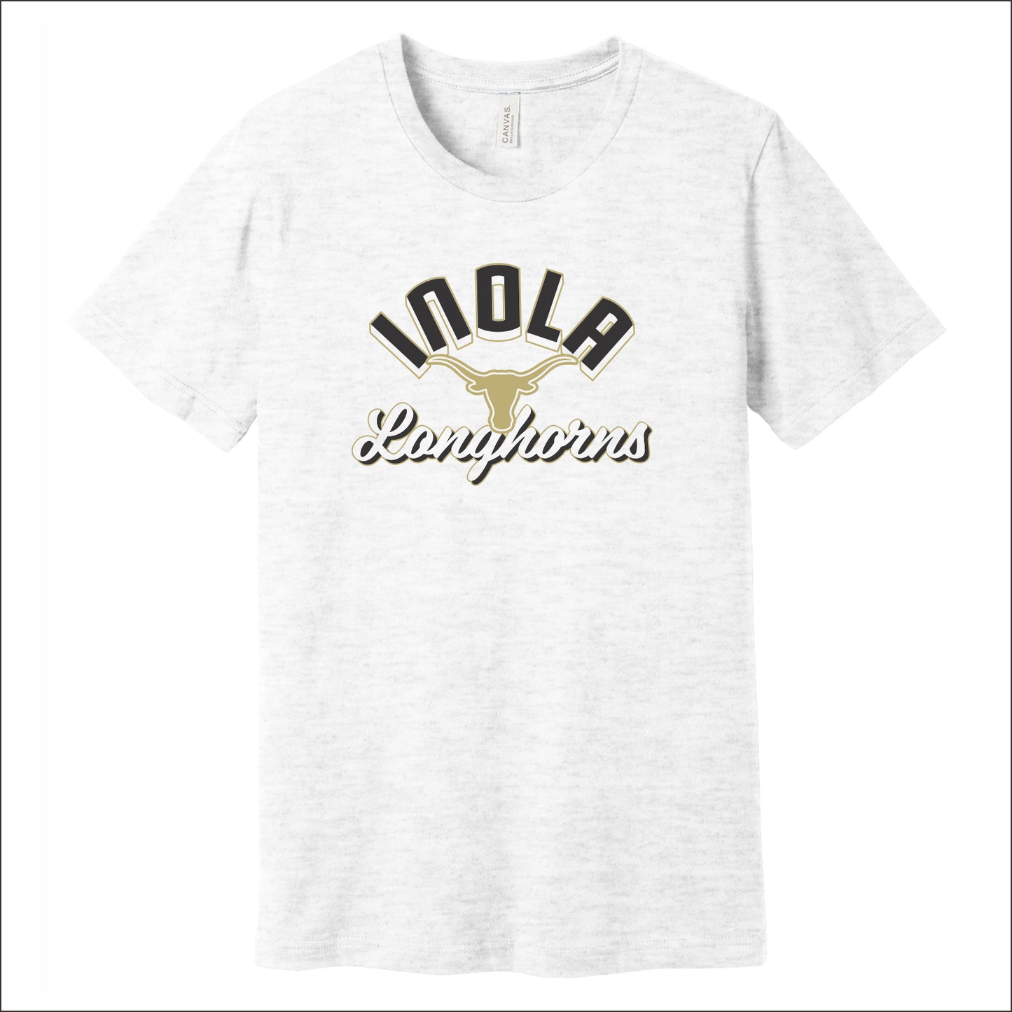 Inola Youth Cheer Soft Jersey Short Sleeve T-shirt - Design C