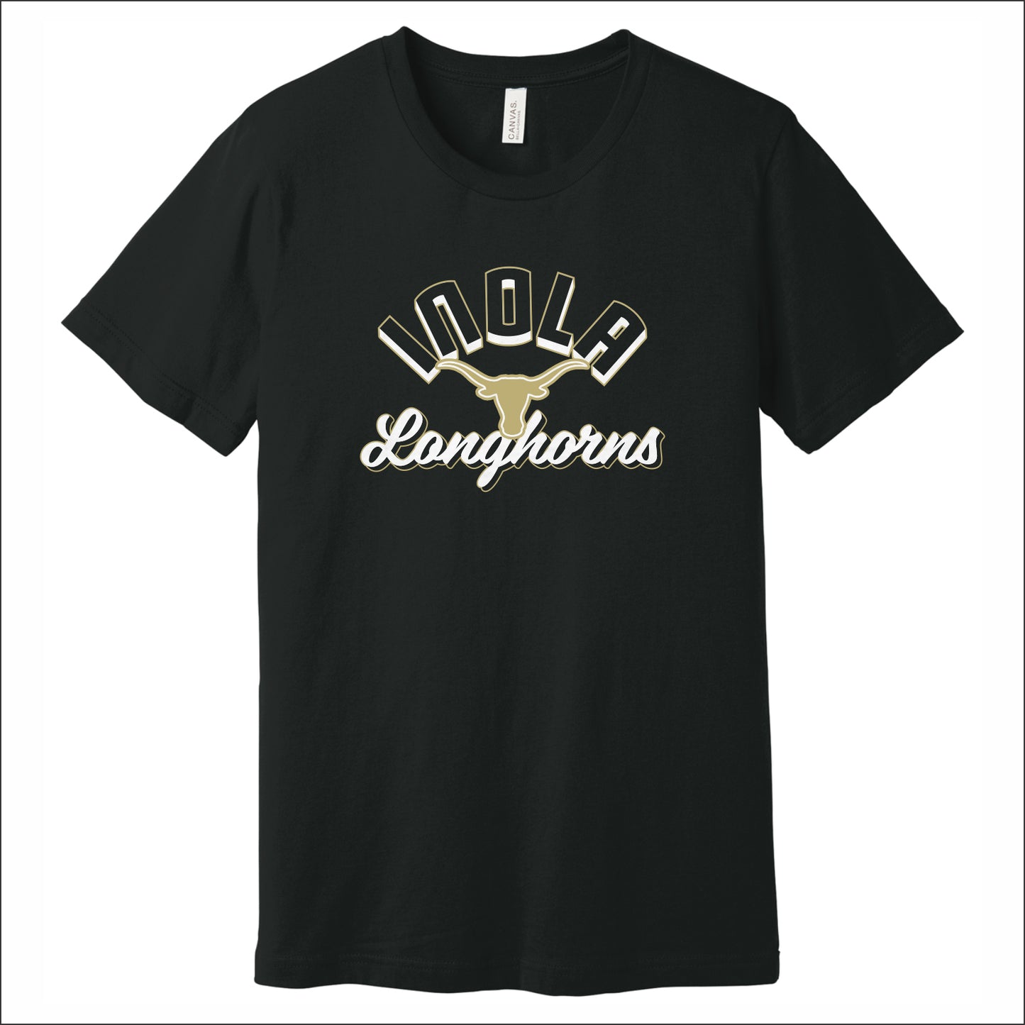Inola Youth Cheer Soft Jersey Short Sleeve T-shirt - Design C