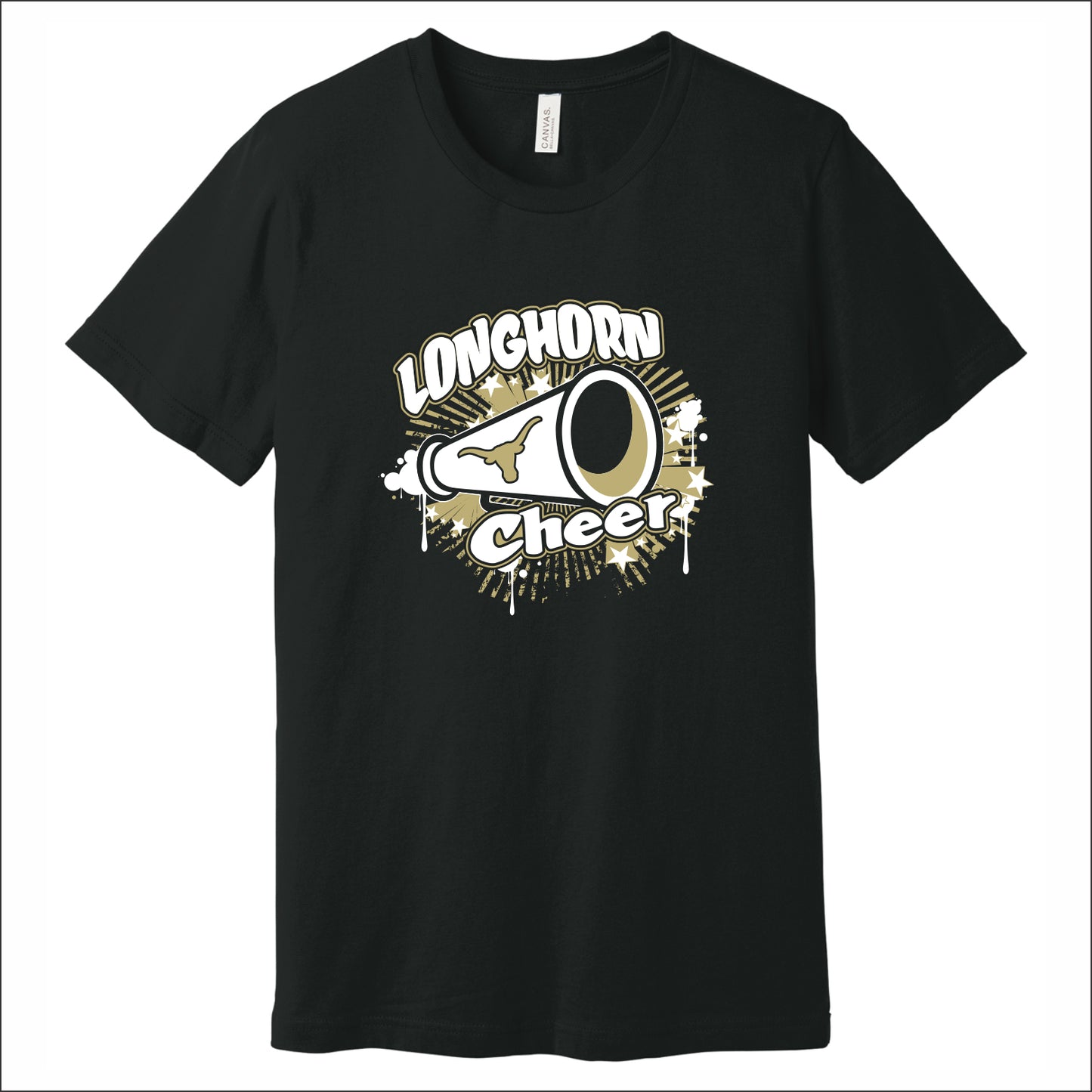 Inola Youth Cheer Soft Jersey Short Sleeve T-shirt - Design A