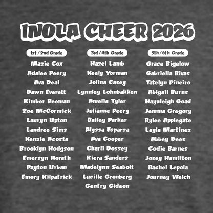 Inola Youth Cheer Ladies Fan Favorite V-Neck Tee