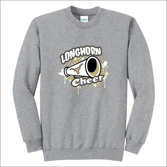 Inola Youth Cheer Crewneck Sweatshirt