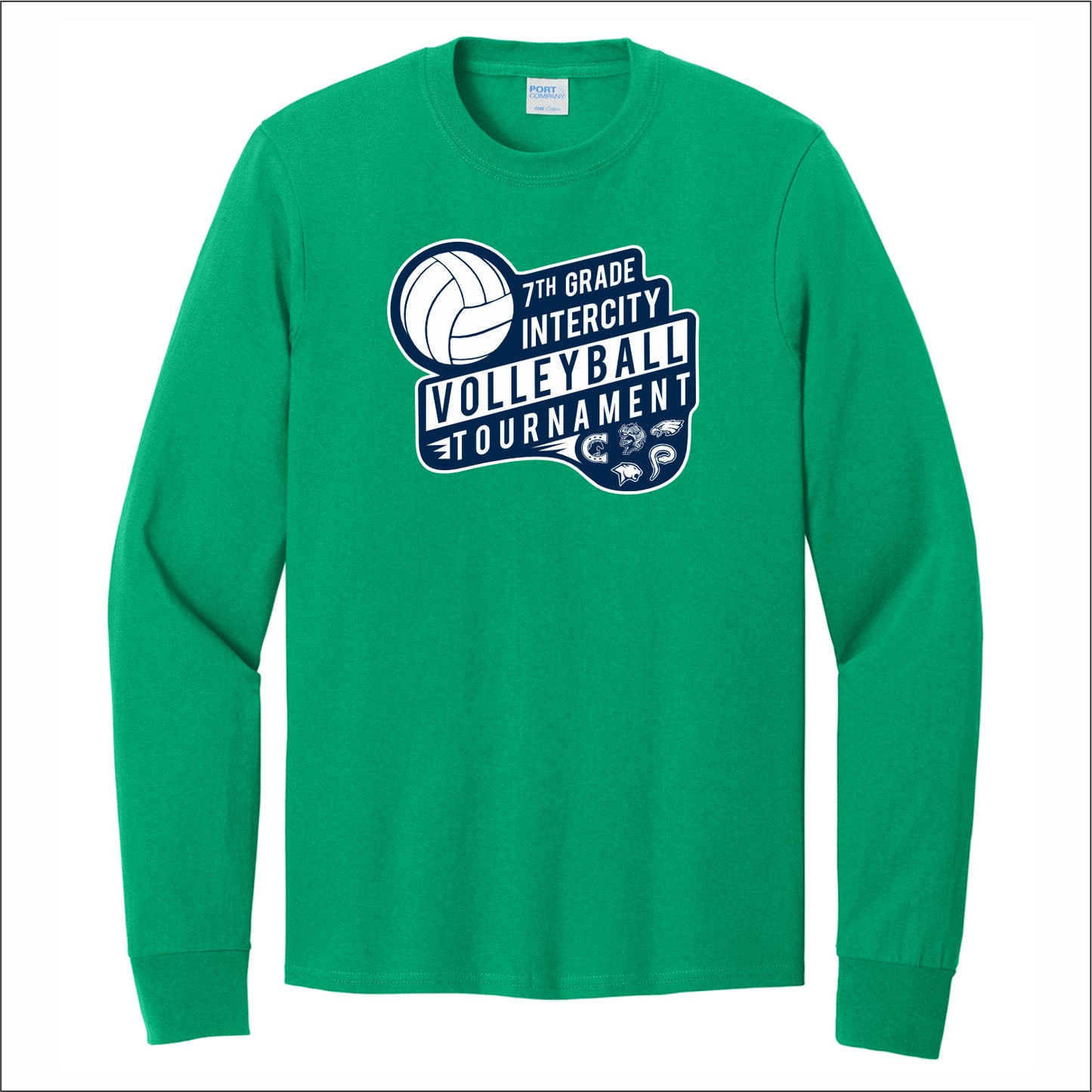 Intercity Volleyball 7th Grade Long Sleeve T-shirt