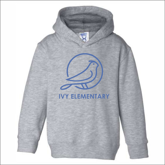 Ivy Elementary Toddler Pullover Fleece Hoodie - Des. A