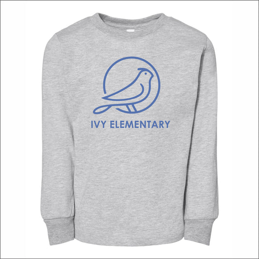 Ivy Elementary Toddler Soft Jersey Long Sleeve Tee - Des. A