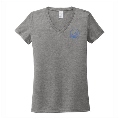 Ivy Elementary Allmade Ladies V-Neck Tee - Des. B