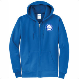 JEC Lower Full-Zip Hooded Sweatshirt - Design B