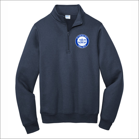 JEC Lower 1/4 Zip Sweatshirt - Design B