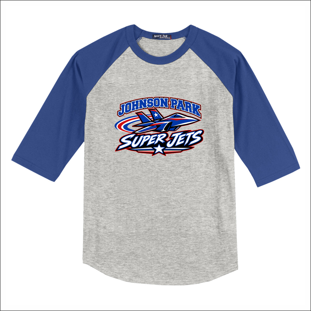 JPE 3/4 Sleeve Baseball T-shirt - Design A