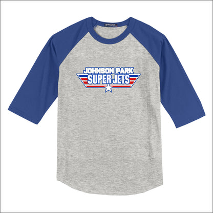 JPE 3/4 Sleeve Baseball T-shirt - Design B