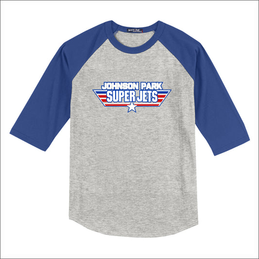 JPE 3/4 Sleeve Baseball T-shirt - Design B