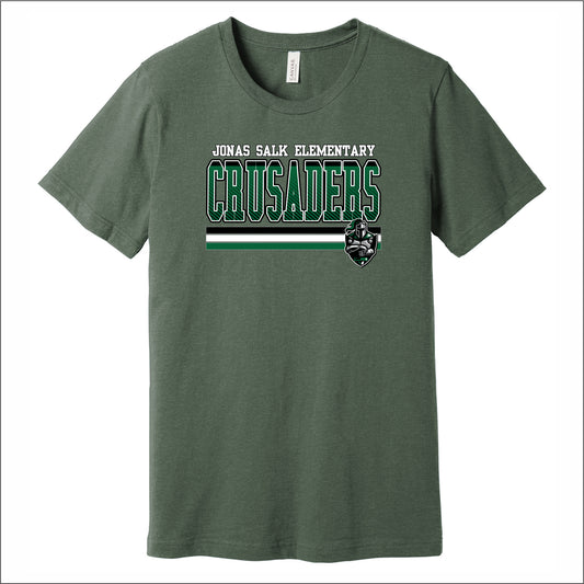 Jonas Salk Staff Heathered Soft Jersey T-shirt