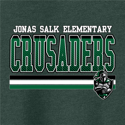 Jonas Salk Staff Sponge Fleece Raglan Crewneck Sweatshirt