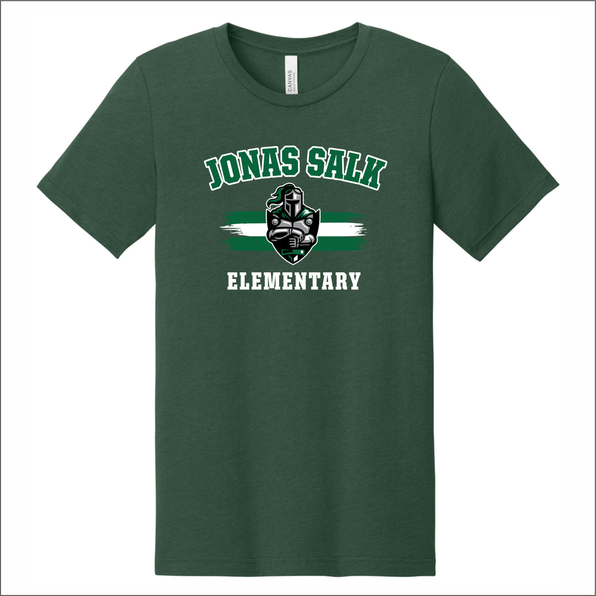 Jonas Salk Staff Heathered Soft Jersey T-shirt - Des. A