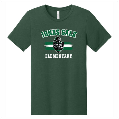 Jonas Salk Staff Heathered Soft Jersey T-shirt - Des. A
