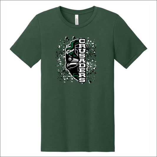 Jonas Salk Staff Heathered Soft Jersey T-shirt - Des. B