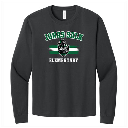 Jonas Salk Staff Heavyweight Cotton Long Sleeve T-shirt - Des. A