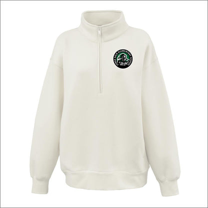 Jonas Salk Staff Ladies Oversize 1/2 Zip