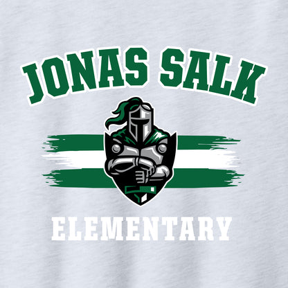 Jonas Salk Staff Sponge Fleece Raglan Crewneck Sweatshirt - Des. A