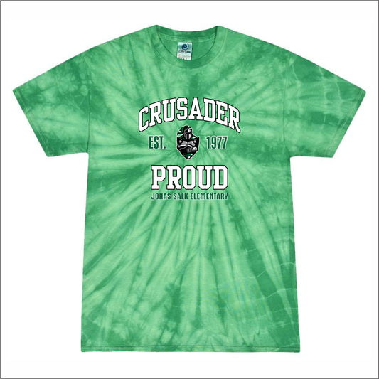 Jonas Salk Elementary Spider Tie-Dye T-shirt