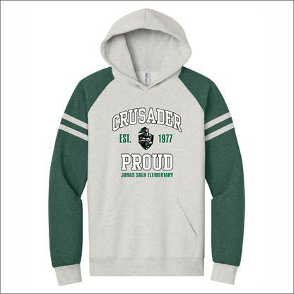 Jonas Salk Elementary Varsity Colorblock Raglan Hoodie