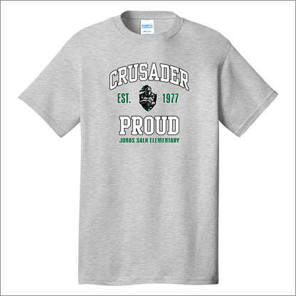 Jonas Salk Elementary Short Sleeve T-shirt - Des. B
