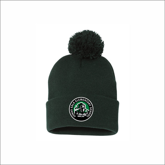 Jonas Salk Elementary Knit Pom Beanie