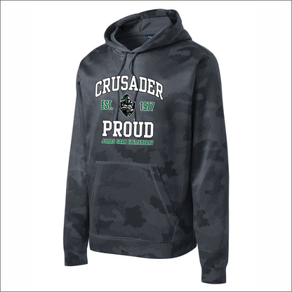 Jonas Salk Elementary Performance CamoHex Hoodie - Des. A