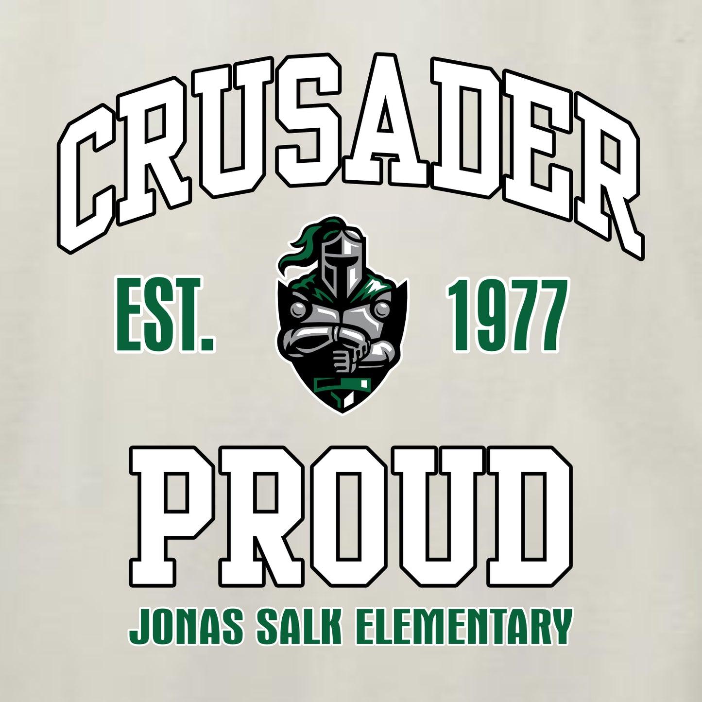 Jonas Salk Elementary Archive Heavyweight Long Sleeve T-shirt