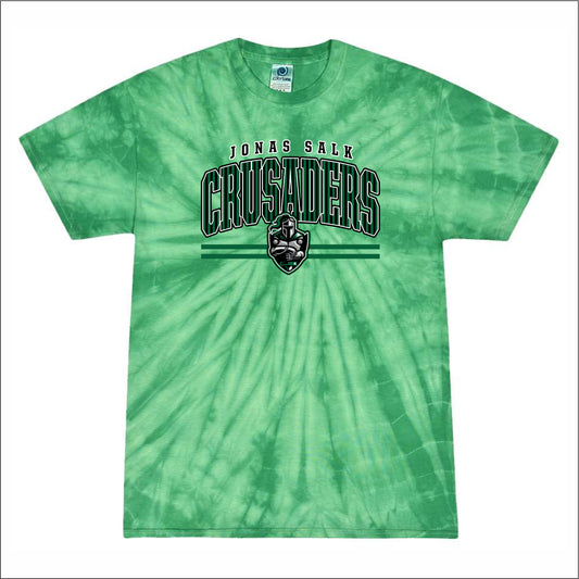 Jonas Salk Elementary Multicolor Tie-Dye T-shirt - Des. A