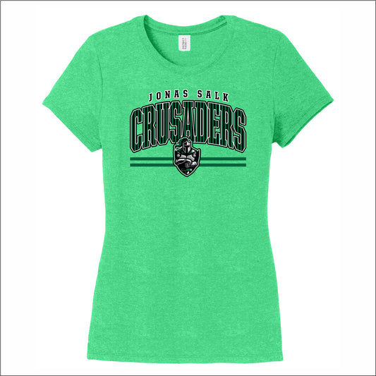 Jonas Salk Elementary Ladies Perfect Tri-Blend Tee - Des. A