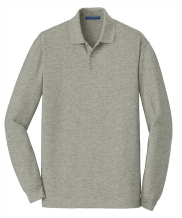 ALL EZCotton Long Sleeve Polo Shirt