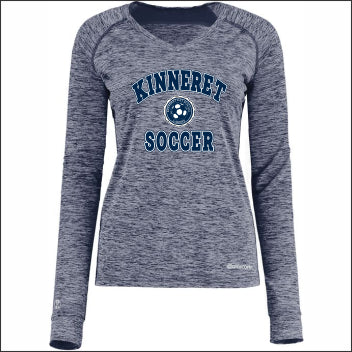 KDS Lakers Soccer Ladies Electrify Performance Long Slv T