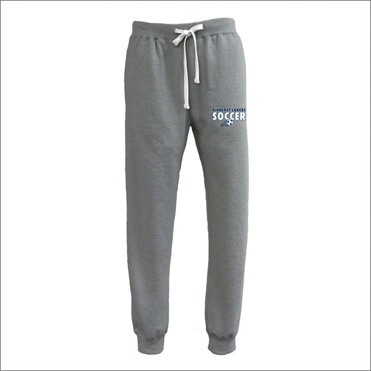 KDS Lakers Soccer Vintage Throwback Joggers with Pockets