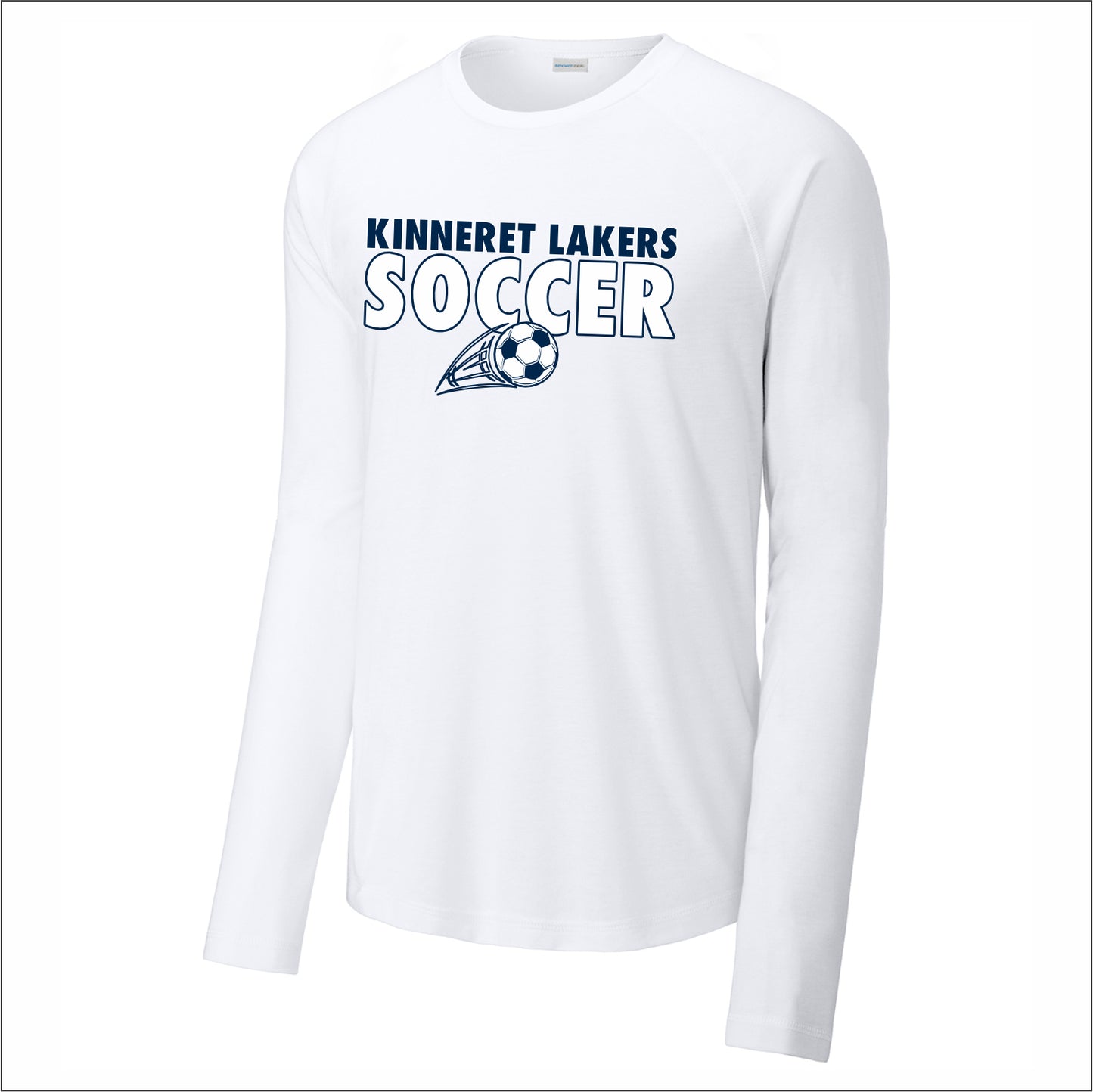 KDS Lakers Soccer Long Sleeve Tri-Blend Wicking Raglan T
