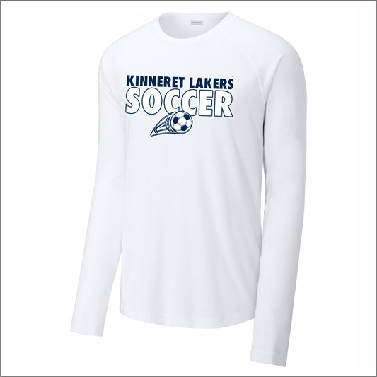 KDS Lakers Soccer Long Sleeve Tri-Blend Wicking Raglan T